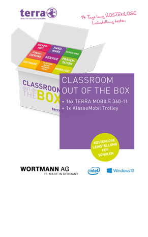 Classroom out of the Box - Trolley Aktion