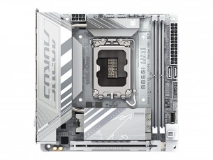 | Gigabyte AORUS B860I PRO ICE - Motherboard - Mini-ITX - LGA1851-Sockel - B860 Chipsatz - USB4, USB-C 3.2 Gen2, USB 3.2 Gen 1, USB 3.2 Gen 2 - Bluetooth, 2.5 Gigabit LAN, Wi-Fi 7 - Onboard-Grafik (CPU
