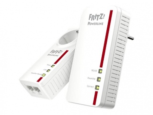  | AVM FRITZ!Powerline 1260E - WLAN Set - Bridge - GigE, HomePlug AV (HPAV)