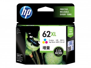 | HP 62XL - Hohe Ergiebigkeit - Farbe (Cyan, Magenta, Gelb)