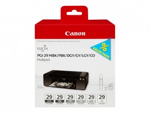 | Canon PGI-29 MBK/PBK/DGY/GY/LGY/CO Multipack