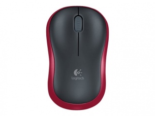  | Logitech M185 - Maus - optisch - kabellos - 2.4 GHz - kabelloser Empfnger (USB)