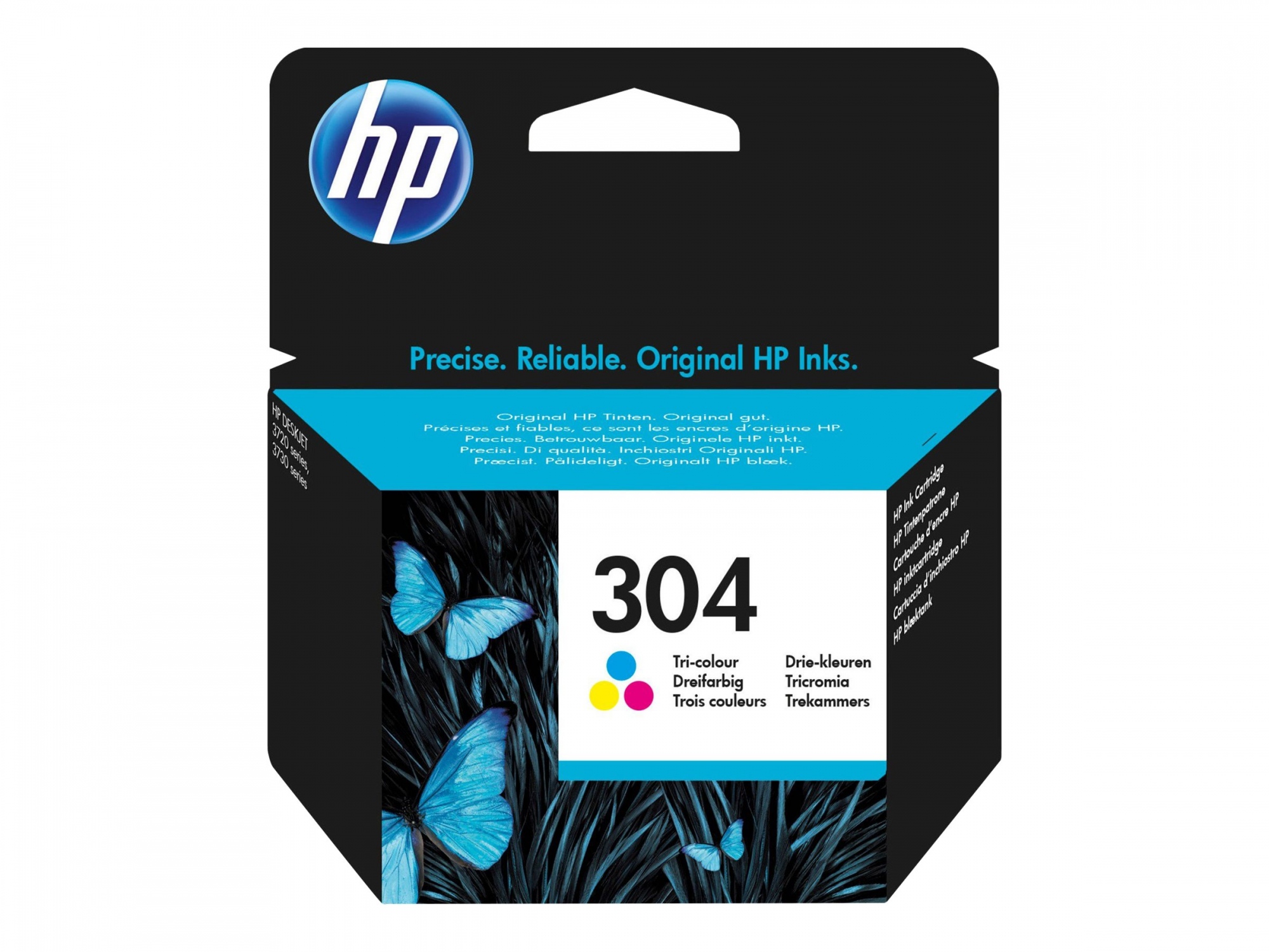 HP 304 - Farbe (Cyan, Magenta, Gelb) - original