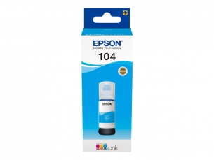  | Epson EcoTank 104 - 65 ml - Cyan - original - Tintenbehlter