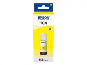  | Epson EcoTank 104 - 65 ml - Gelb - original - Tintenbehlter