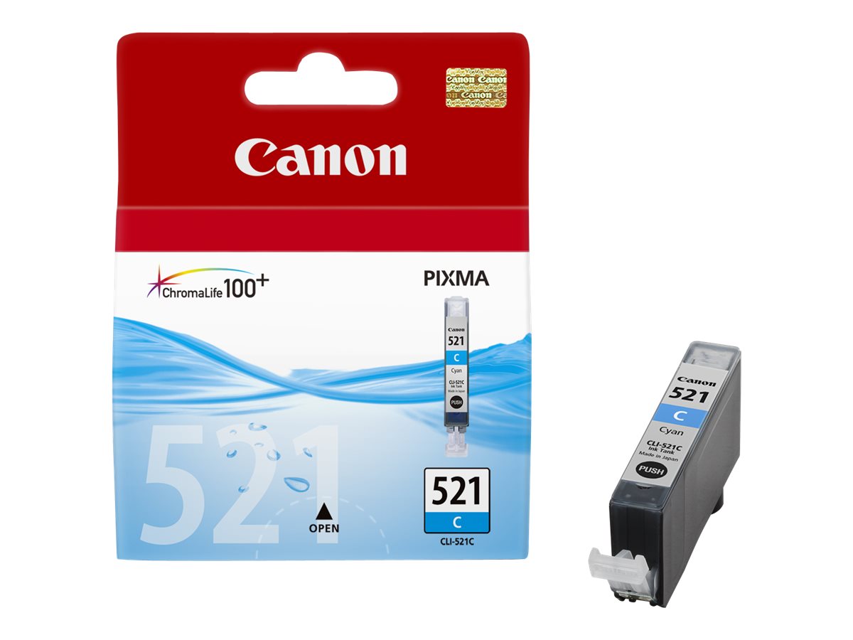 Canon CLI-521C - 9 ml - Cyan - original - Tintenbehlter