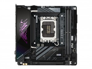  | Gigabyte AORUS Z890I ULTRA - Motherboard - Mini-ITX - LGA1851-Sockel - Z890 Chipsatz - USB4, USB-C 3.2 Gen2, USB 3.2 Gen 2, USB 3.2 Gen 1 - 2.5 Gigabit LAN, Wi-Fi 7, Bluetooth - Onboard-Grafik (CPU er