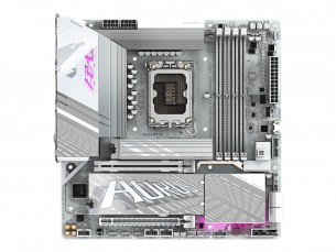  | Gigabyte AORUS Z890M ELITE WIFI7 ICE - Motherboard - micro ATX - LGA1851-Sockel - Z890 Chipsatz - USB4, USB-C 3.2 Gen2, USB 3.2 Gen 2, USB 3.2 Gen 1 - 2.5 Gigabit LAN, Wi-Fi 7, Bluetooth - Onboard-Gra
