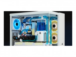  | Corsair iCUE LINK 2500X RGB - Mid tower - micro ATX - Seitenteil mit Fenster (gehärtetes Glas)