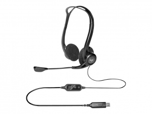  | Logitech PC Headset 960 USB - Headset - On-Ear