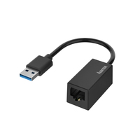 Hama Netzwerk-Adapter, USB-Stecker - LAN/Ethernet-Buchse, Gigabit Ethernet