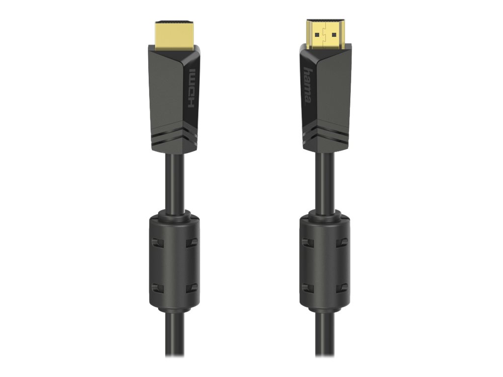 Hama Highspeed - HDMI-Kabel mit Ethernet - HDMI mnnlich zu HDMI mnnlich