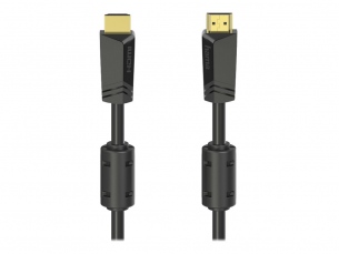  | Hama Highspeed - HDMI-Kabel mit Ethernet - HDMI männlich zu HDMI männlich