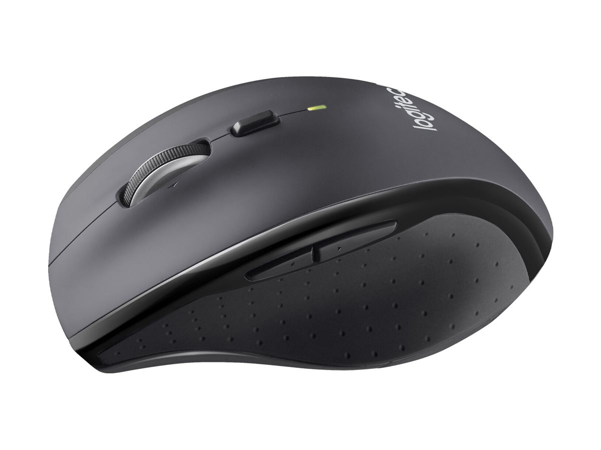 Logitech M705 - Maus - Fr Rechtshnder - Laser - kabellos - 2.4 GHz - kabelloser Empfnger (USB)