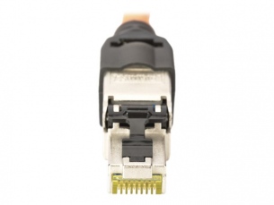  | DIGITUS CAT 6A Feldstecker, STP mit Staubschutzkappe, Knickschutz