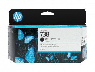  | HP 738 - 130 ml - Schwarz - original - DesignJet