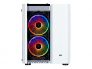  | Corsair Crystal Series 280X RGB - Tower - micro ATX - Seitenteil mit Fenster (gehrtetes Glas)