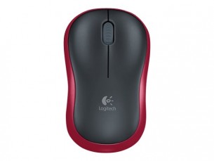 | Logitech M185 - Maus - optisch - kabellos - 2.4 GHz - kabelloser Empfänger (USB)