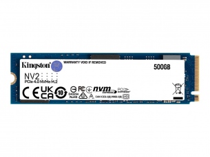  | Kingston NV2 - SSD - 500 GB - intern - M.2 2280 - PCIe 4.0 x4 (NVMe)