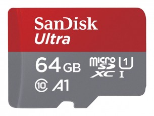  | SanDisk Ultra - Flash-Speicherkarte (microSDXC-an-SD-Adapter inbegriffen)