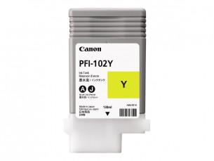  | Canon LUCIA PFI-102 Y - 130 ml - Gelb - original