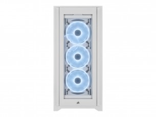  | Corsair iCUE 5000X RGB QL Edition - Mid tower - Seitenteil mit Fenster (gehärtetes Glas)