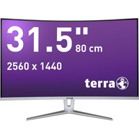  | TERRA LCD/LED 3280W V3 silver/white CURVED USB-C/HDMI/DP - 81,3 cm (32