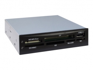  | Inter-Tech Nitrox Multi Card Reader CI-02 - Kartenleser - 8,9 cm (3,5 Zoll)