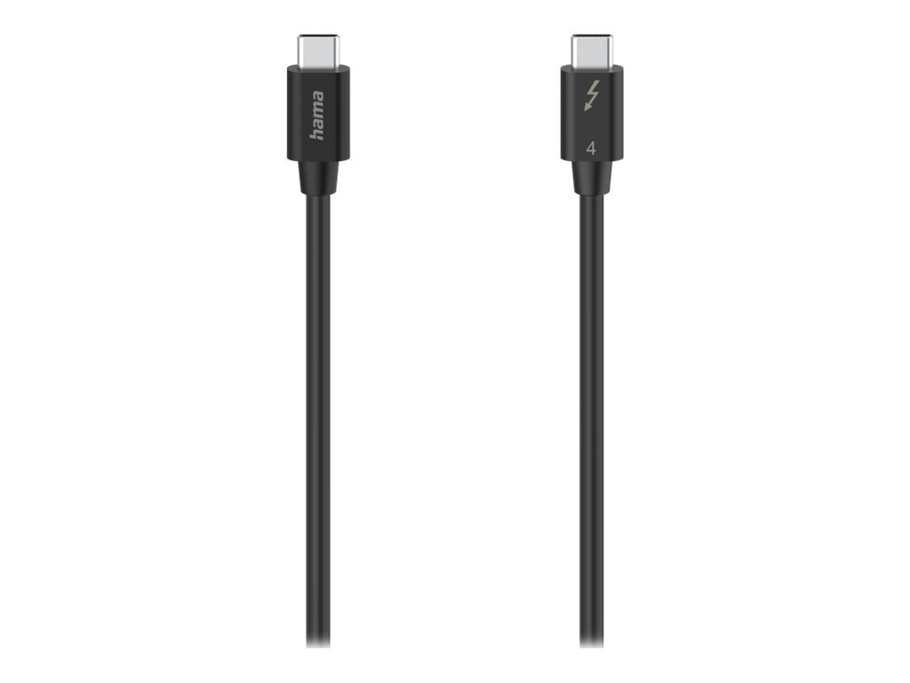 Hama Essential Line - Thunderbolt-Kabel - 24 pin USB-C (M)