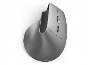  | Hama EMW-700 - Vertikale Maus - mehrere Gerte, wiederaufladbar - ergonomisch - Fr Rechtshnder - optisch - 8 Tasten - kabellos - 2.4 GHz, Bluetooth 4.2 - kabelloser Empfnger (USB)