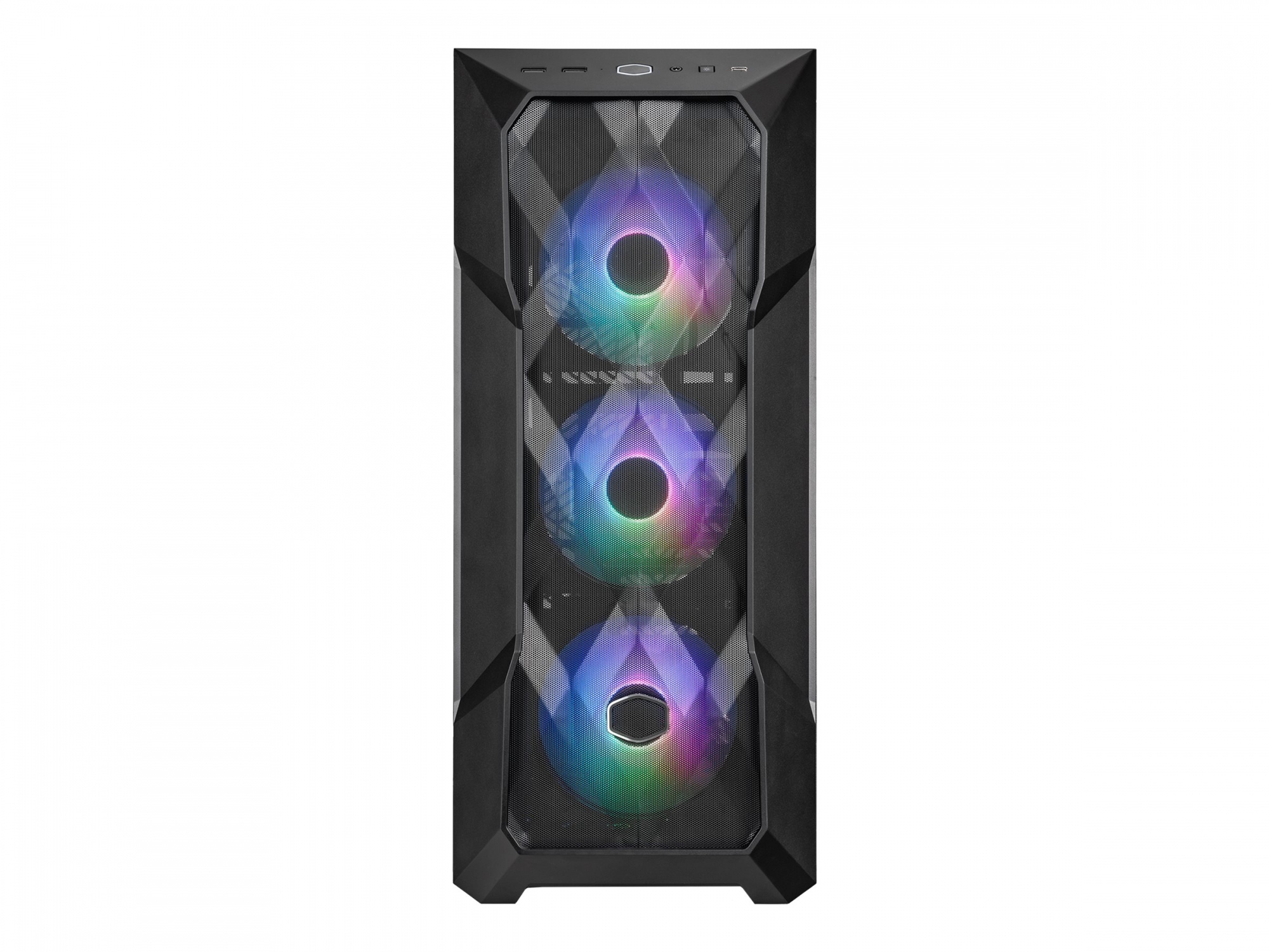 Cooler Master MasterBox TD500 Mesh V2 - Mid tower - SSI CEB - Seitenteil mit Fenster (gehrtetes Glas)