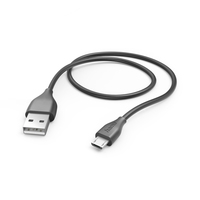 Hama 00201586 - 1,5 m - Micro-USB A - USB A - USB 2.0 - 480 Mbit/s - Schwarz