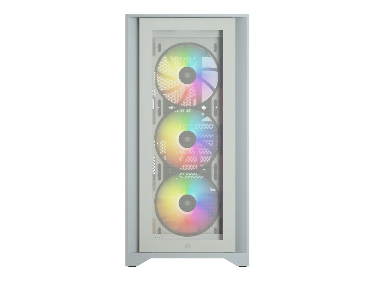 Corsair iCUE 4000X RGB - Tower - ATX - Seitenteil mit Fenster (gehrtetes Glas)