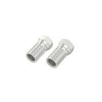  | Hama F-Stecker, 6,5 mm, schraubbar, 2 Stck
