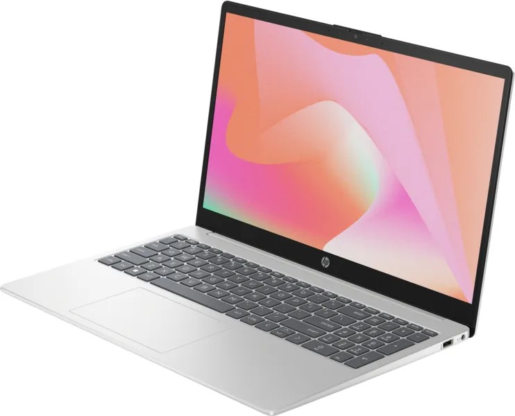 HP 15-fc0802ng, Natural Silver, Ryzen 7 7730U - 15.6" FHD