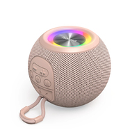  | Hama Bluetooth -Lautsprecher Ball Shape Speaker 5 Licht-Modi Rosa - Lautsprecher - Mono