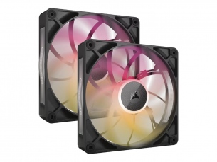  | Corsair iCUE Link RX140 MAX RGB Starter Kit - Gehuselfter - 140 mm - Schwarz (Packung mit 2)