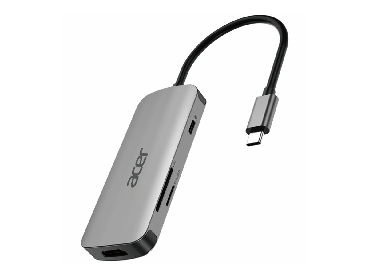 Acer 7-In-1 Type-C Dongle - Dockingstation - USB-C