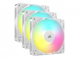  | Corsair RS120 ARGB Triple Pack - Gehuselfter - 120 mm - wei (Packung mit 3)