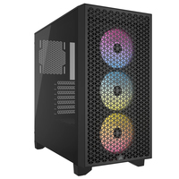  | Corsair 3000D RGB AIRFLOW - Mid tower - E-ATX - Seitenteil mit Fenster (gehrtetes Glas)
