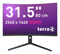  | TERRA LCD/LED HA black CURVED USB-C/HDMI/DP - Flachbildschirm (TFT/LCD) - 80 cm
