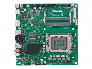  | ASUS Pro H610T-CSM - Motherboard - Mini-ITX - LGA1700-Sockel - H610 Chipsatz - USB 3.2 Gen 2, USB 3.2 Gen 1 - Gigabit LAN - Onboard-Grafik (CPU erforderlich)