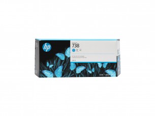  | HP 738 - 300 ml - Cyan - original - DesignJet