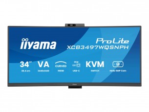  | Iiyama ProLite XCB3497WQSNPH-B1 - LED-Monitor - gebogen - 86.4 cm (34
