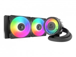  | Arctic Liquid Freezer III Pro 240 A-RGB - Prozessor-Flüssigkeitskühlsystem - Kühlergröße: 240 mm - (für: AM5, AM4, LGA1700, LGA1851)