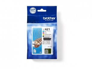  | Brother LC421 - 4er-Pack - Schwarz, Gelb, Cyan