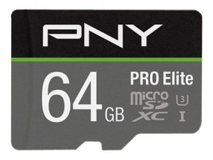  | PNY PRO Elite - Flash-Speicherkarte (microSDXC-an-SD-Adapter inbegriffen)