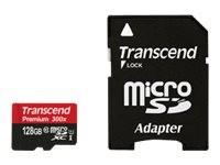  | Transcend Premium - Flash-Speicherkarte (microSDXC-an-SD-Adapter inbegriffen)