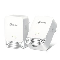  | TP-LINK G.hn1200 Powerline Kit - 607 Mbit/s - Gigabit Ethernet - 10,100,1000 Mbit/s - HomePlug AV2 - 300 m - Weiß