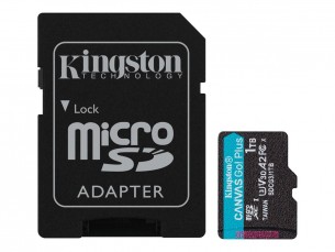  | Kingston Canvas Go! Plus - Flash-Speicherkarte (microSDXC-an-SD-Adapter inbegriffen)
